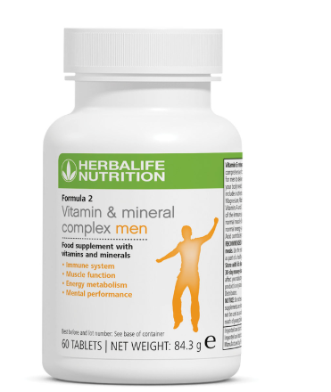 Formula 2 - Vitamin & Mineral Complex Men's 60 tablets