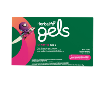 Herbalife Gels - MindVita Kids Moonbeam Lemonberry 30 chewable gels