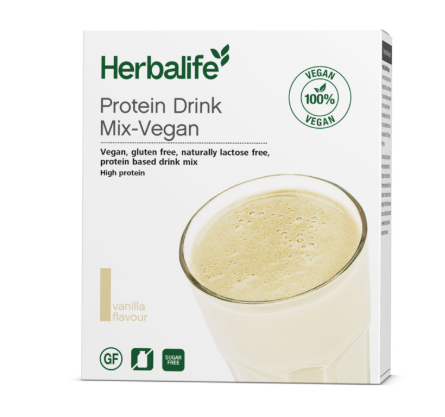 Vegan Protein Drink Mix Sachets Vanilla Pack of 7 sachets