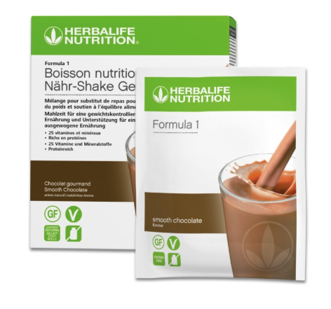 Formula 1 Nutritional Shake Mix Sachets Smooth Chocolate Pack of 7 sachets