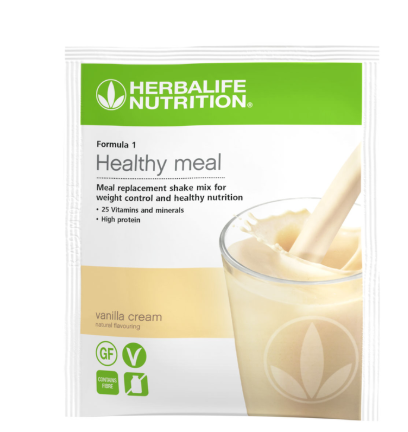 Formula 1 Nutritional Shake Mix Sachets Vanilla Cream Pack of 7 sachets