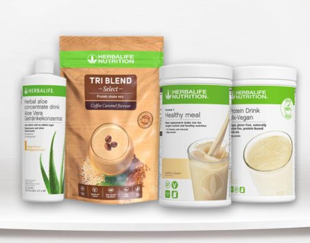 Vegan Pack - Tri Blend Coffee Caramel with Formula 1 Vanilla Cream